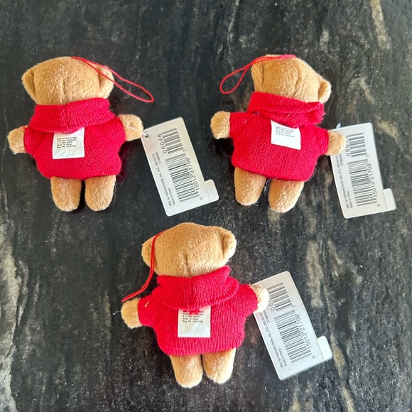 Set of 3 Bear Gift Trims - Picture 2 of 5